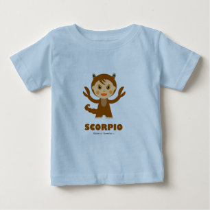 Scorpio Zodiac för barn Tee