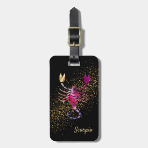 Scorpio - Zodiac Horoscope - Scorpion Bagagebricka