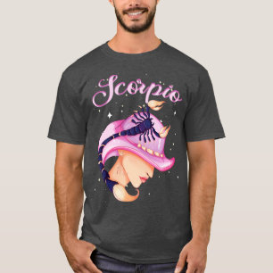 Scorpio Zodiac Horoscope Underteckning på födelsed T Shirt