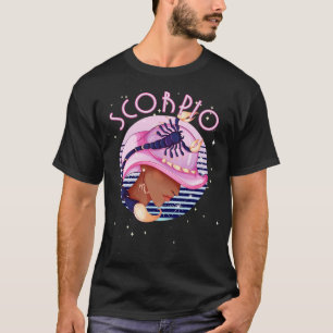 Scorpio Zodiac Horoscope Underteckning på födelsed T Shirt