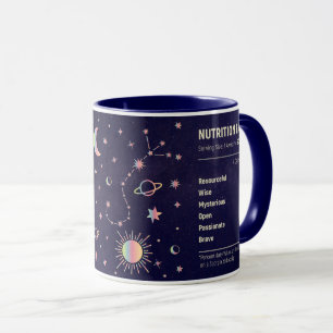 Scorpio zodiac-konstellation och trait-fakta mugg