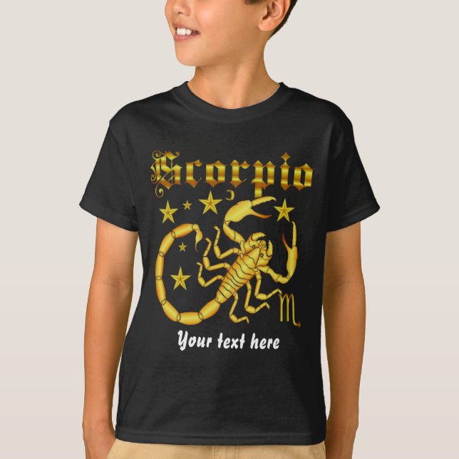 Scorpio-Zodiac lurar all stilarmörk Design-2 Tröja (Framsida)