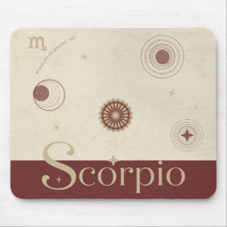 Scorpio Zodiac Mousepad Musmatta
