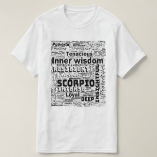 Scorpio Zodiac Ord Cloud-inspiration T Shirt