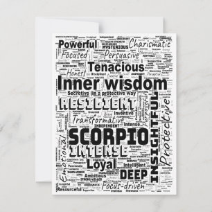 Scorpio Zodiac Ord Cloud-inspirationspapper