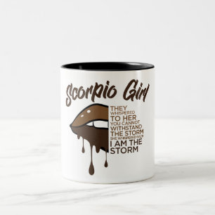 Scorpio Zodiac Sign Two-Tone Coffee Mugg