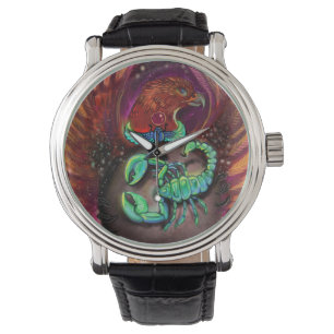 Scorpio Zodiac Sign Watch Armbandsur