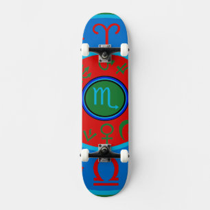Scorpio Zodiac Skateboard Bräda 20 Cm