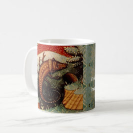 Scorpio Zodiac-skylt födelsedag Kaffemugg