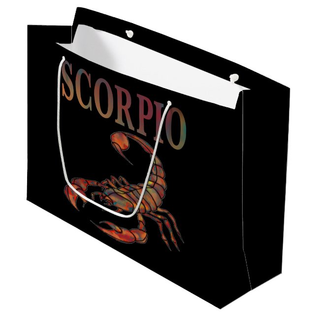 Scorpio Zodiac Symbol (Framsidan Vinklad)