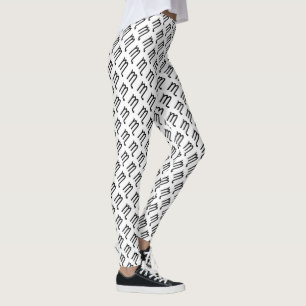Scorpio Zodiac Symbol Standard av Kenneth Yoncich Leggings