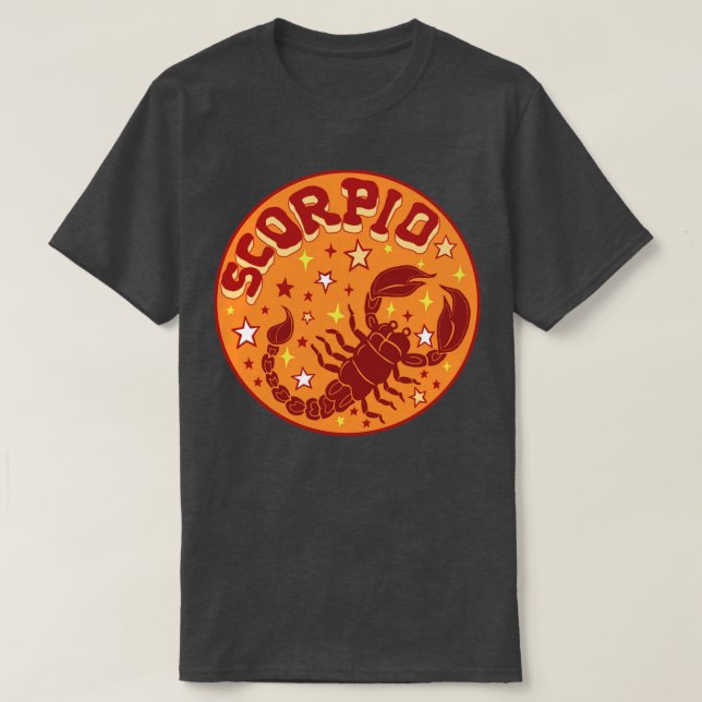 SCORPIO ZODIAC T SHIRT (Design framsida)