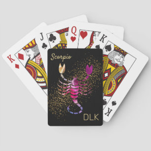 Scorpio - Zodiac-tecken Casinokort