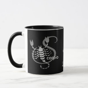 Scorpio ♏- Zodiac-tecken Mugg