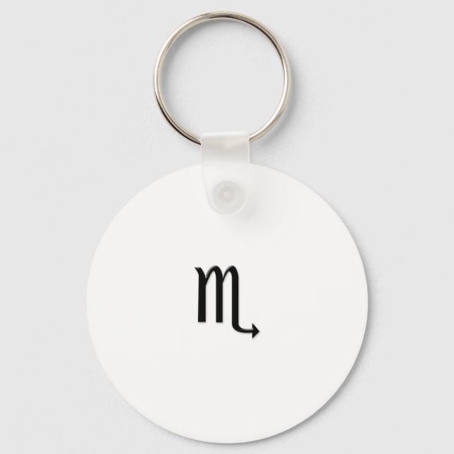 Scorpio - Zodiac-tecken Nyckelring (Framsida)