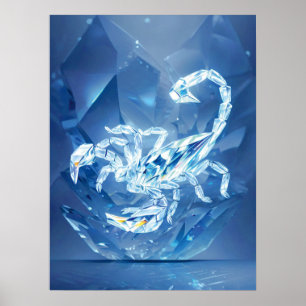 Scorpio Zodiac-tecken Poster