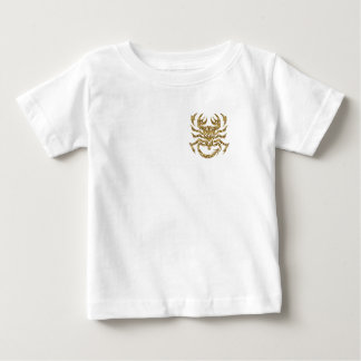 Scorpio Zodiac - Tribal Guld T Shirt
