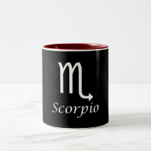 `-Scorpio' Zodiac undertecknar