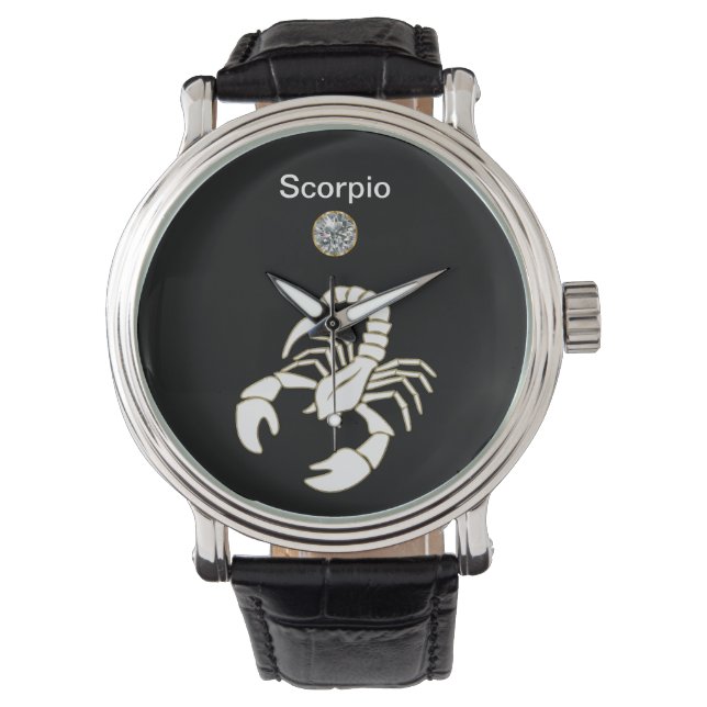 Scorpio Zodiac Wrist Watch Armbandsur (Framsida)