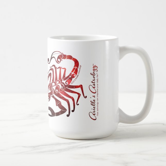 Scorpioastrologimugg Kaffemugg (Höger)
