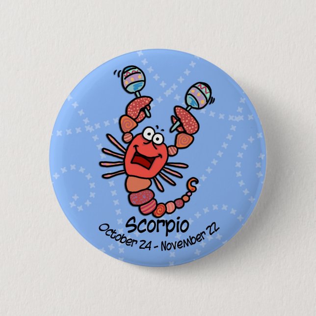 scorpioen knäppas knapp (Framsida)