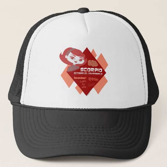 Scorpiohatt Truckerkeps (Framsida)