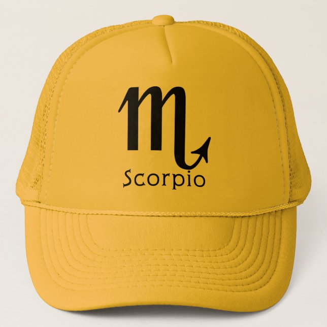 Scorpiohatt Truckerkeps (Framsida)