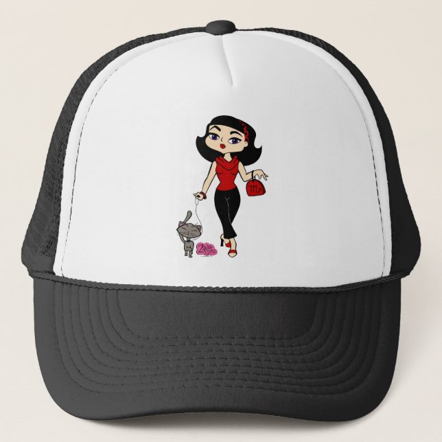Scorpiohatt Truckerkeps (Framsida)