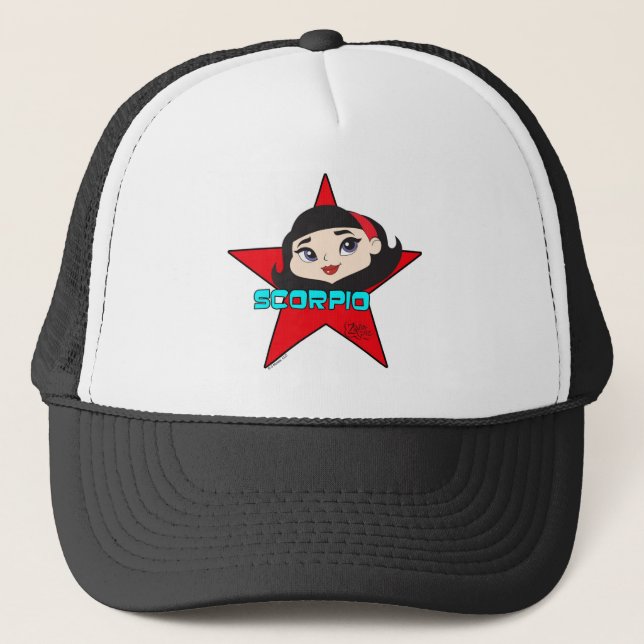 Scorpiohatt Truckerkeps (Framsida)