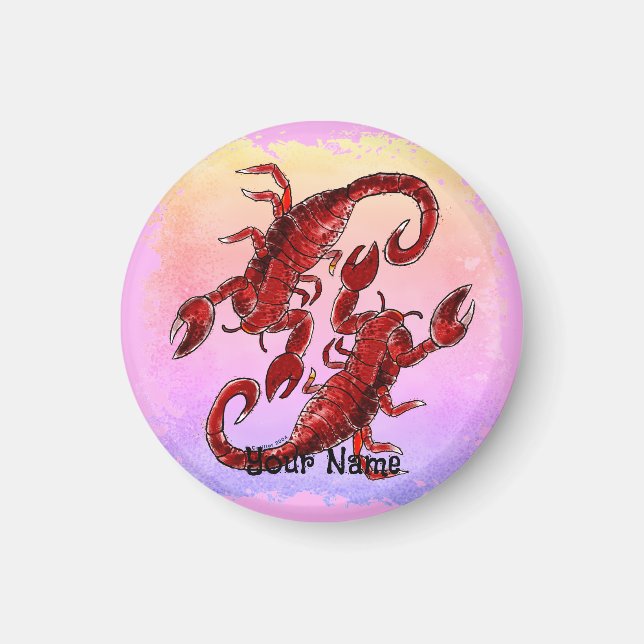 Scorpion Dance Magnet (Framsidan)