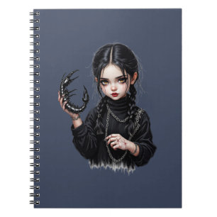 Scorpion Girl Anteckningsbok