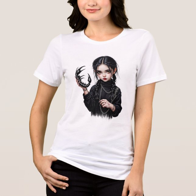 Scorpion Girl T Shirt (Framsida)