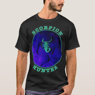 Scorpion Hunter Arachnids Desert Night Watch Desig T Shirt