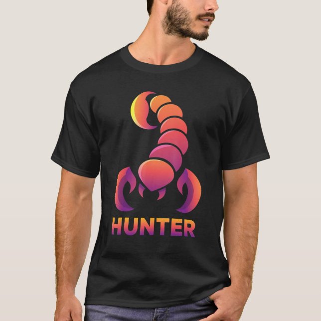 Scorpion Hunter Scorpion Venom T Shirt (Framsida)