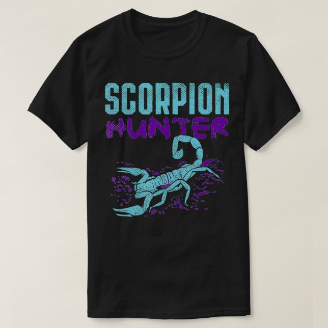 Scorpion Hunter T Shirt (Design framsida)