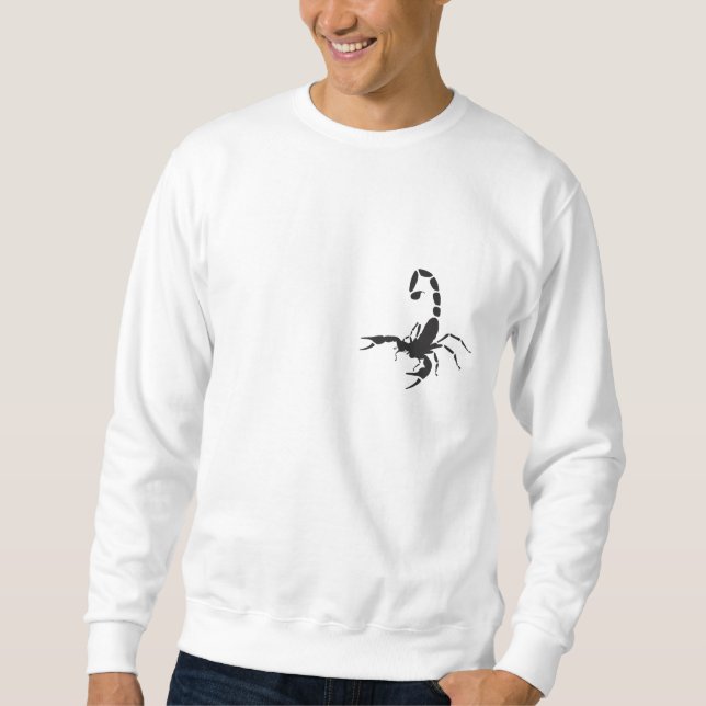 Scorpion Lång Ärmad Tröja (Framsida)