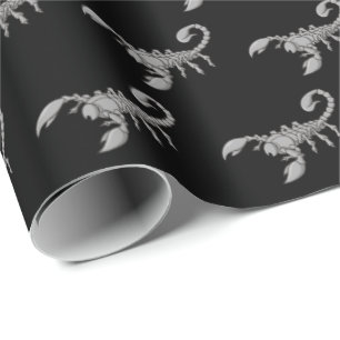 Scorpion Mönster Presentpapper