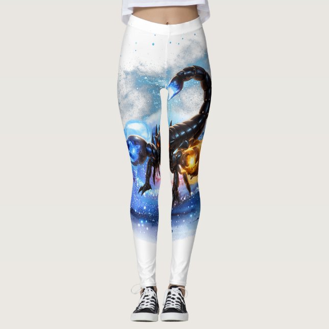 SCORPION OF THE COSMIC ARCANE LEGGINGS (Framsida)
