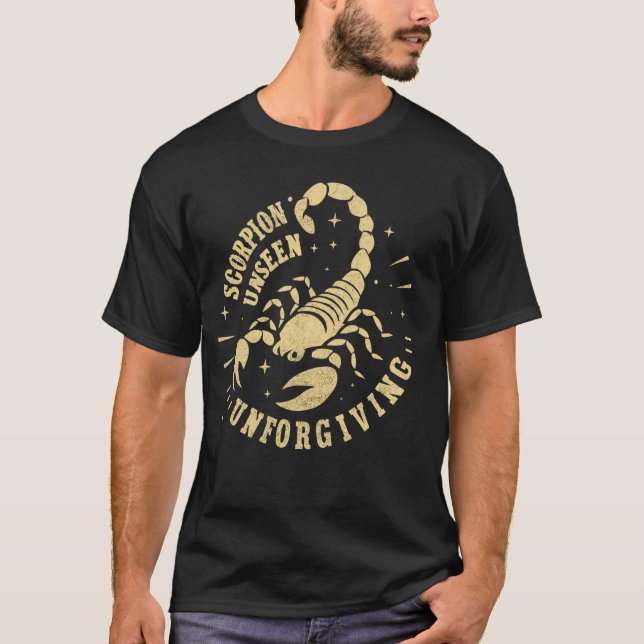 Scorpion Osedd Unforge Scorpion T Shirt (Framsida)