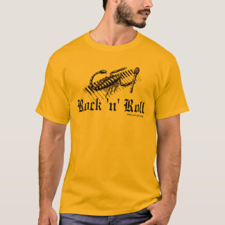 Scorpion på den grafiska t-skjortan för t-shirt