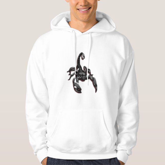 Scorpion T-Shirt Hoodie (Framsida)
