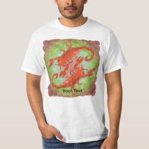 Scorpion Yin Yang T Shirt