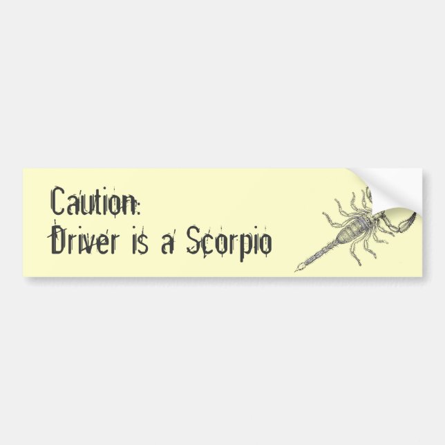 Scorpionbildekal Bildekal (Framsidan)