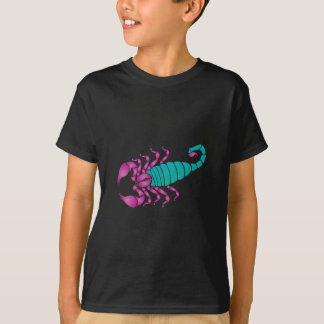 Scorpionen avbildar den purpurfärgade krickan t-shirt