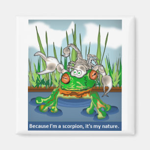 Scorpionen och grodan magnet