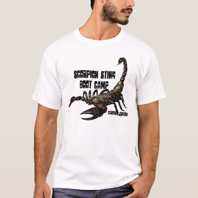 SCORPIONEN STICKER KÄNGALÄGRET som är carefree,… T-shirt (Framsida)
