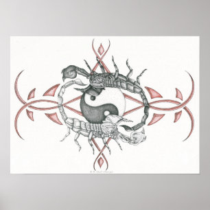 Scorpions av balanserar affischen poster