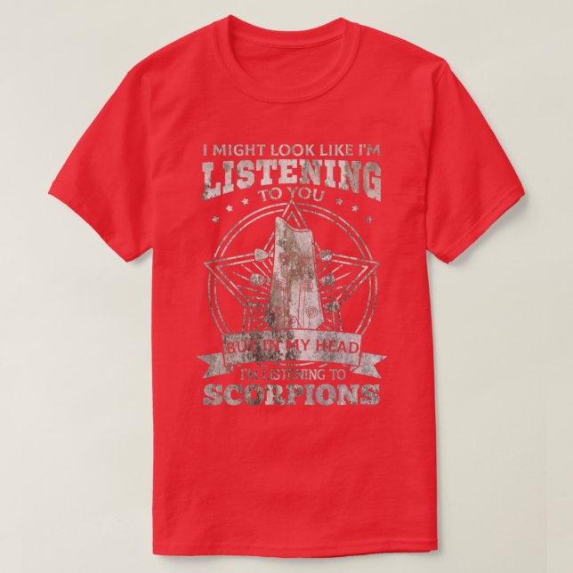 Scorpions T Shirt (Design framsida)