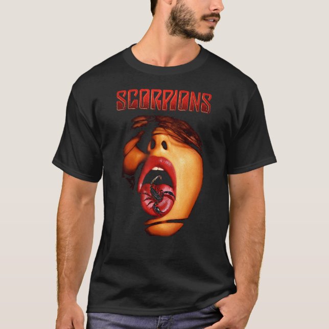 Scorpions Tunga T Shirt (Framsida)