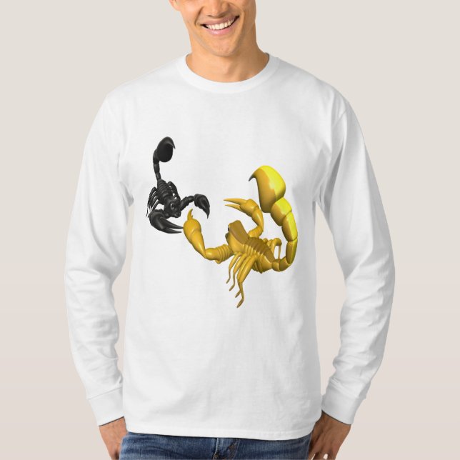 Scorpionsammandrabbning Tee Shirt (Framsida)